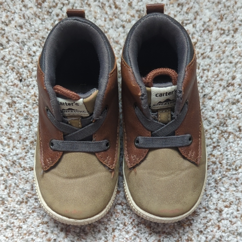 Carter's Kids Brown and Tan Shoes